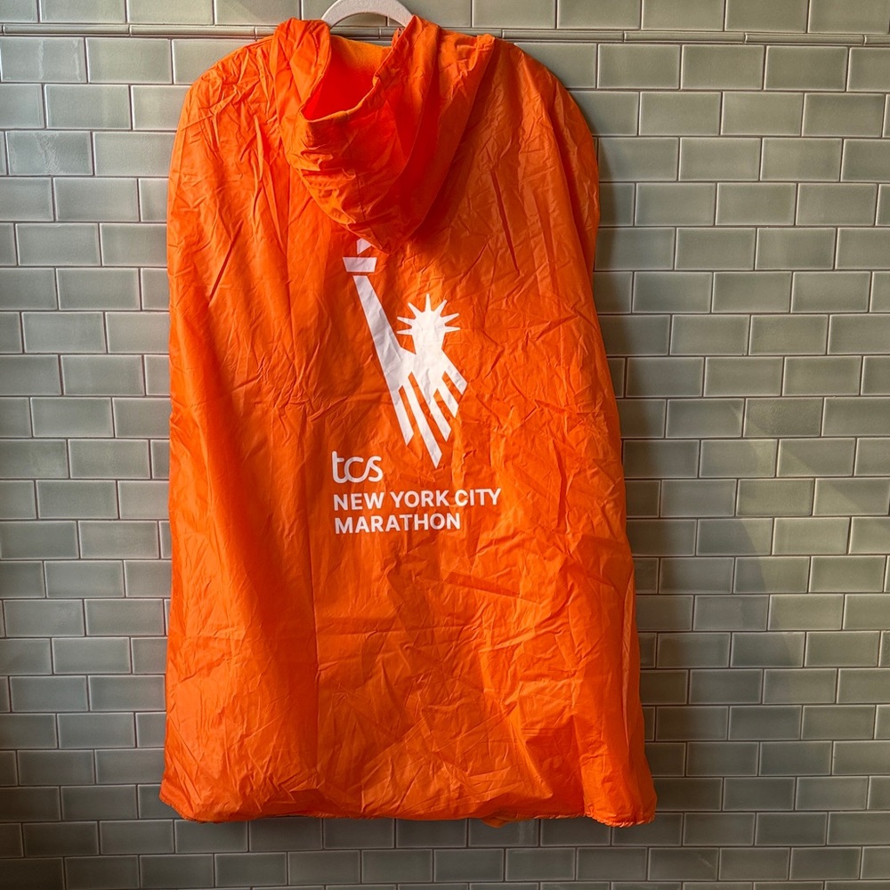 New York City Marathon Orange Cape - image 1